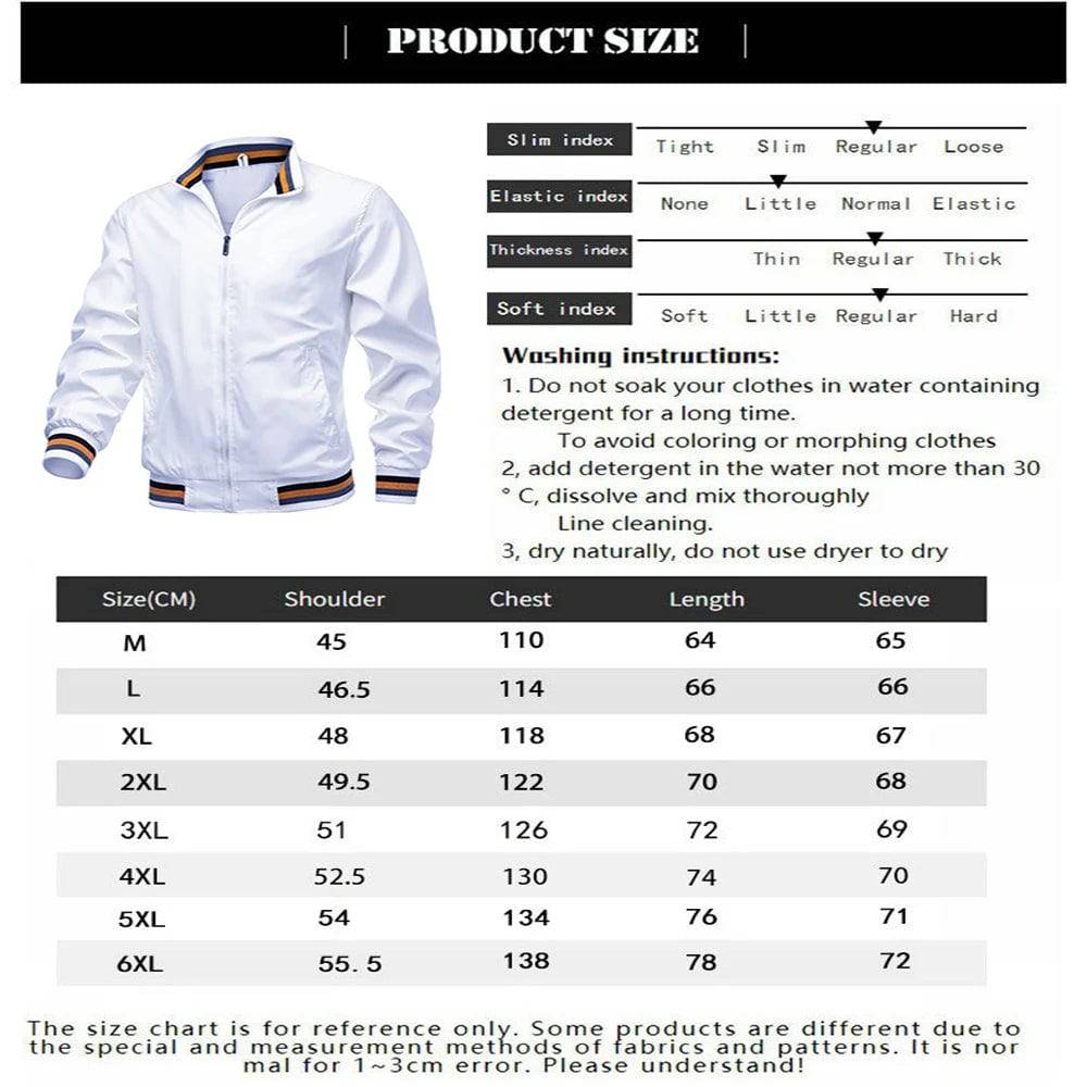 Men's Casual Aviator Jacket