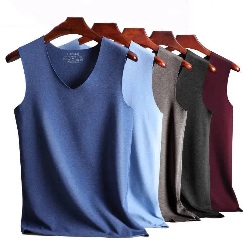 Men Thermal Under Shirt V-Neck
