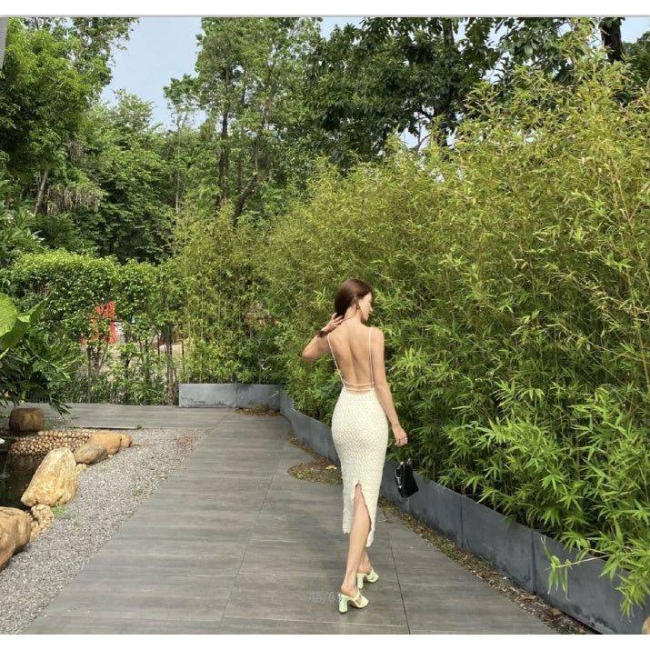 Plush Dress French Style Dress Long Dress Royal Sister Style Ladies Long Dress - Xmaker