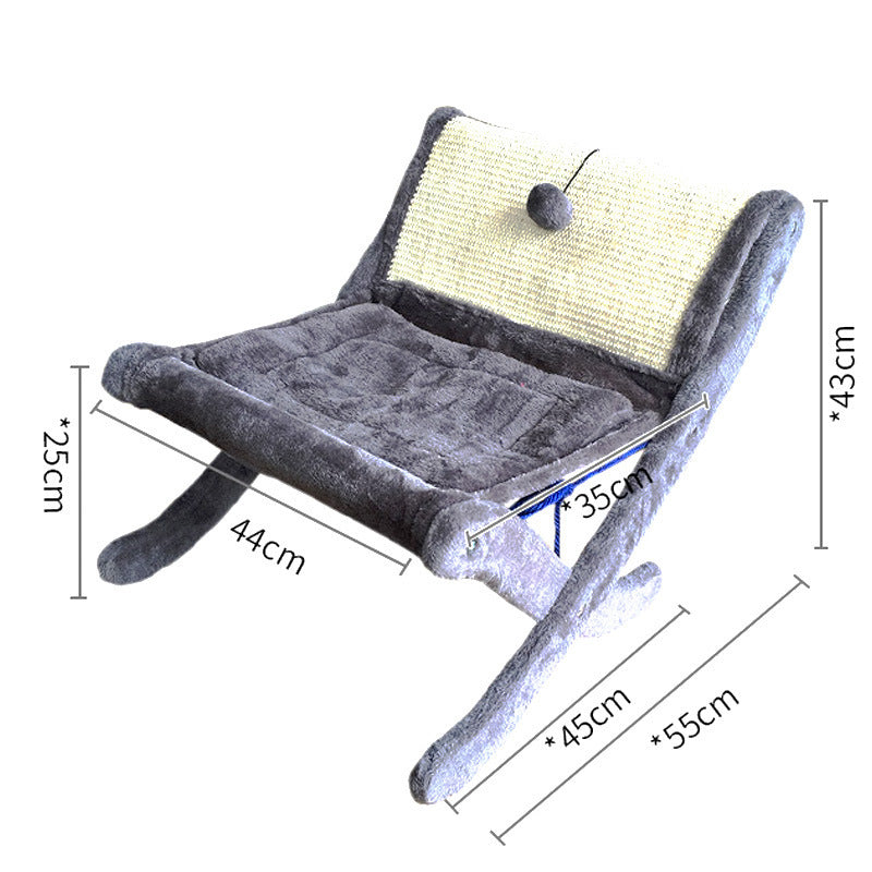 Pet Cat Sofa Bed Sunbathing Chair - Xmaker