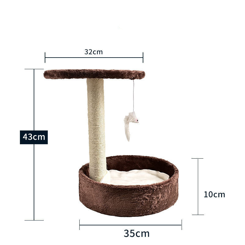 Cat Climbing Frame Litter Tree Integrated Grab - Xmaker