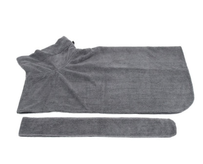 Absorbent Pet Bathrobe With Waist-wrapped Microfiber - Xmaker