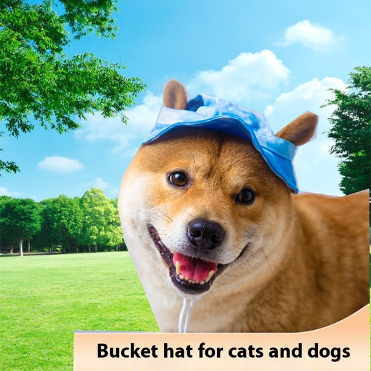 Summer Dog Hat Cat Wear-resistant Breathable Bucket Hat - Xmaker