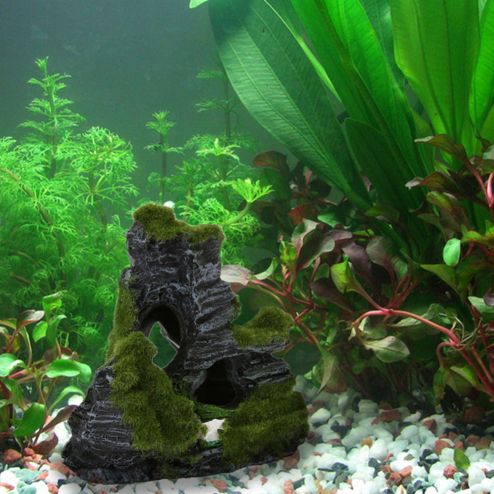 Mountain View Aquarium Cave Cave Fish Tank Ornaments - Xmaker