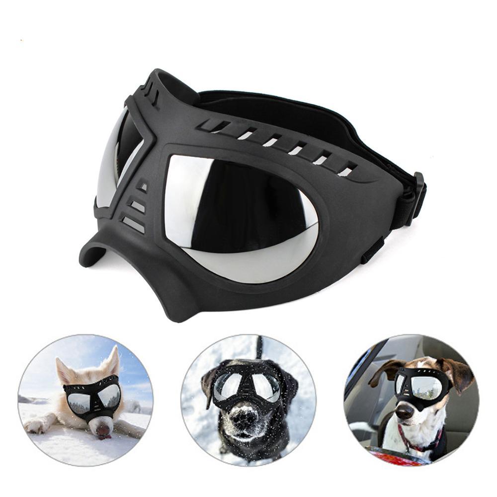 Dog Glasses Waterproof Snow-Proof Pet Goggles Soft Frame Comfortable Sunglasses For German Shepherd Dog - Xmaker