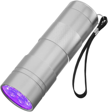 UV Flashlight LED Handheld Blacklight Flashlight Mini Light Torch Detector For Dog Pet Urine Stains Bed Bugs And Scorpions Batteries Not Included - Xmaker