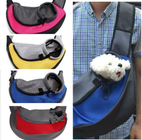 Shoulder Pet Bag Outdoor Carrier Messenger Bag Pet Backpack - Xmaker