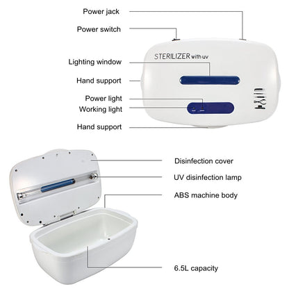 Manicure tool sterilization box