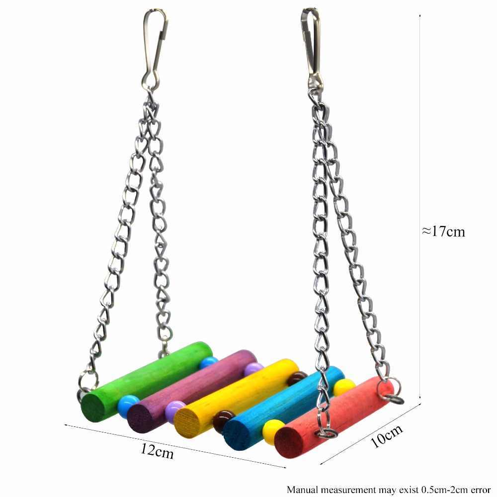 Colorful suspension bridge swing stand bar stand peony - Xmaker