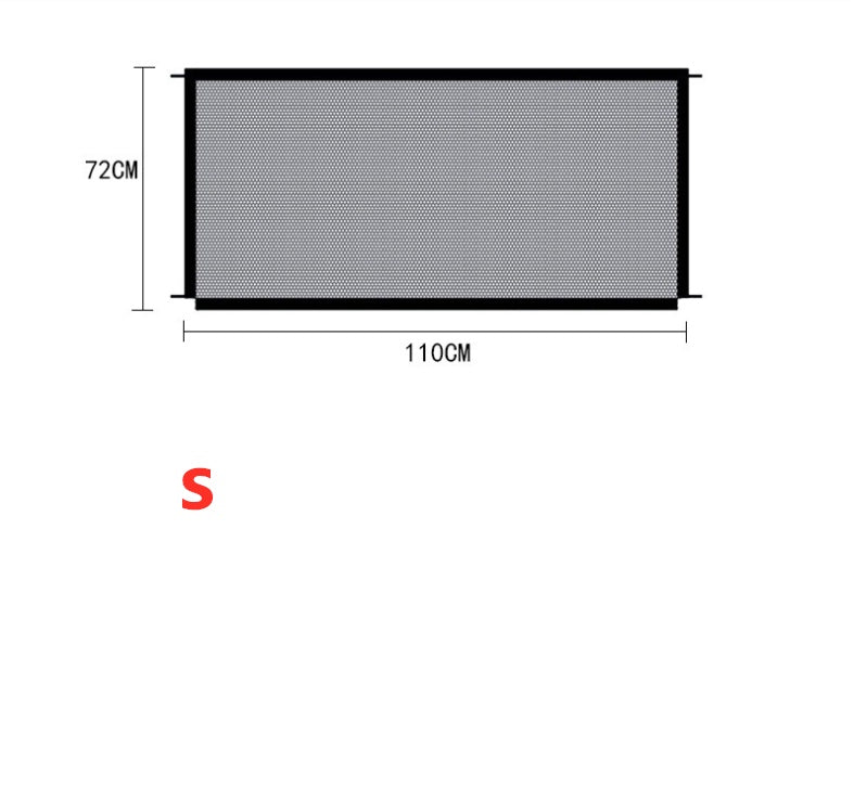 Pet Protection Fence Nylon Foldable Dog Isolation - Xmaker