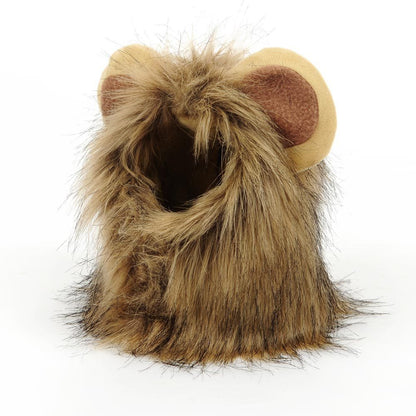 Lion headgear cat hat cute transformation decoration - Xmaker