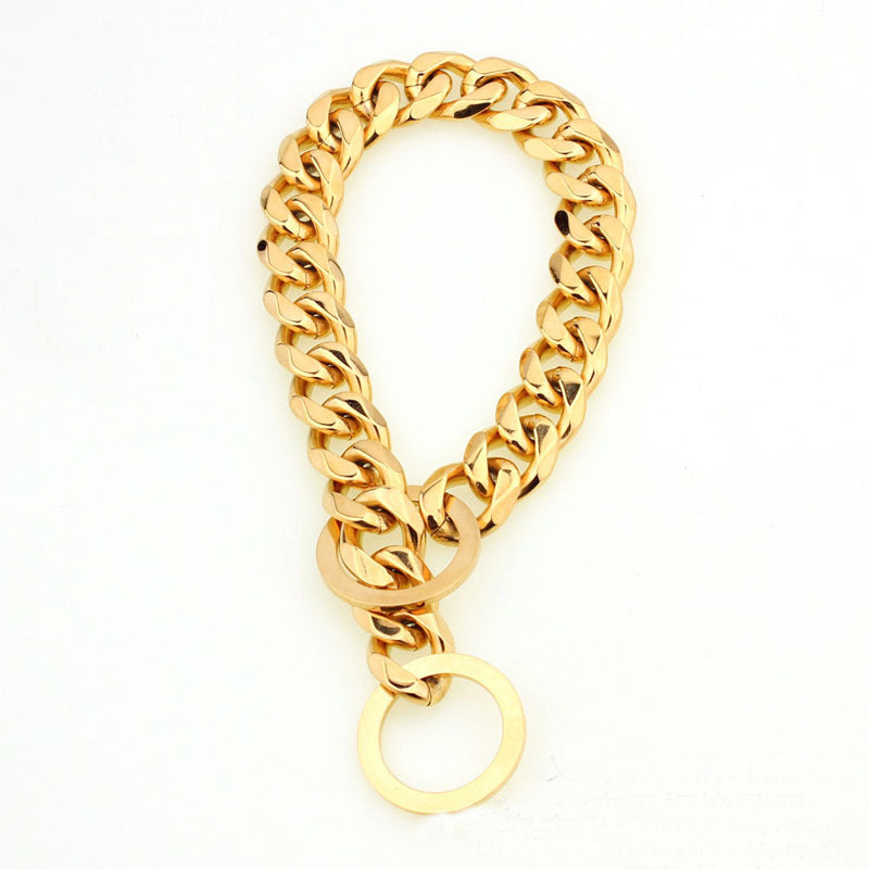 Stainless Steel Pet Casting Coarse Traction Chain - Xmaker