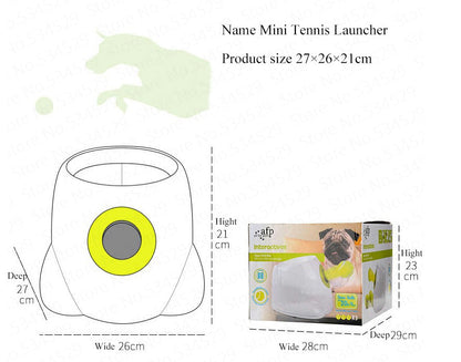 Dog Pet Automatic Interactive Ball Launcher - Xmaker