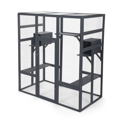 Oversized Cat Cage - Grey - Xmaker