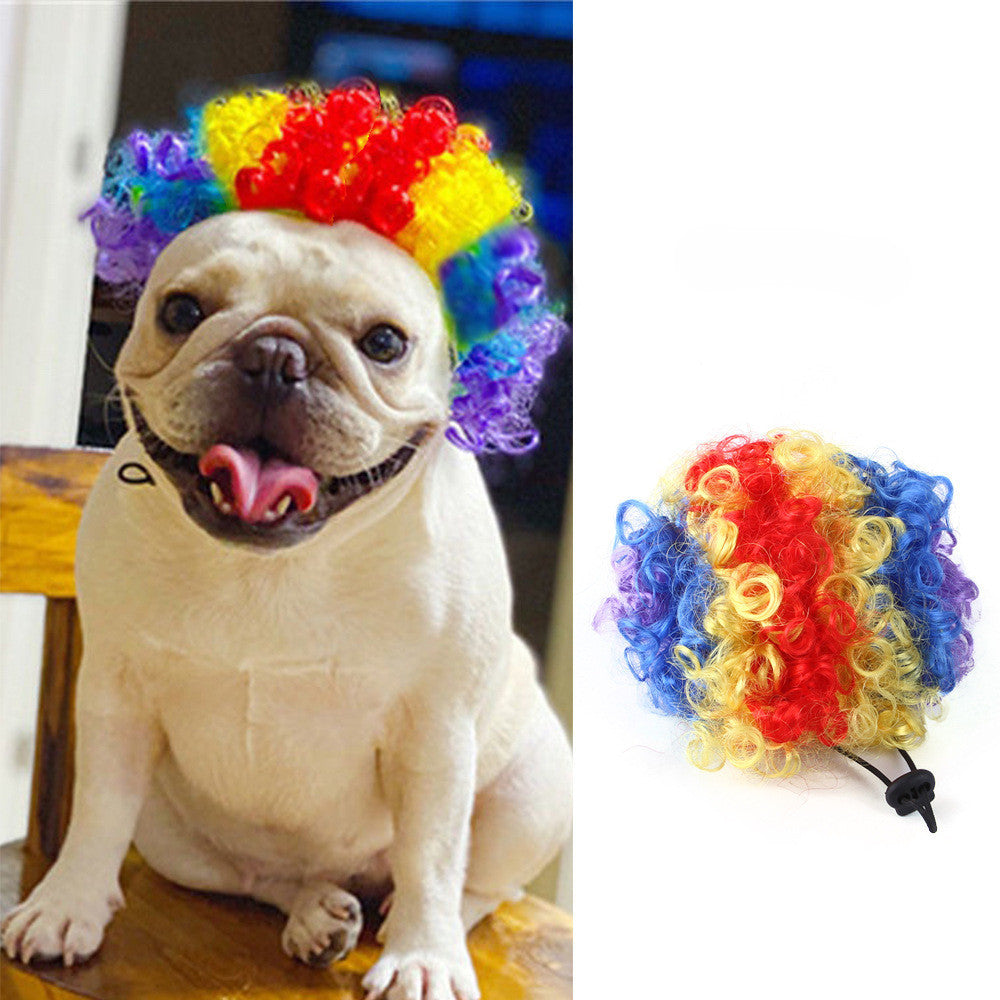 Halloween Christmas Wig Pet Hair Accessories - Xmaker