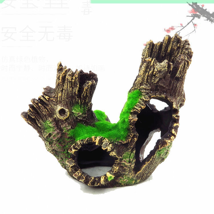 Aquarium shrimp cave house nest spawning tree branches - Xmaker