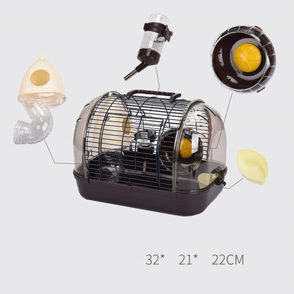 Hamster Cage Transparent Base viewing Cage - Xmaker