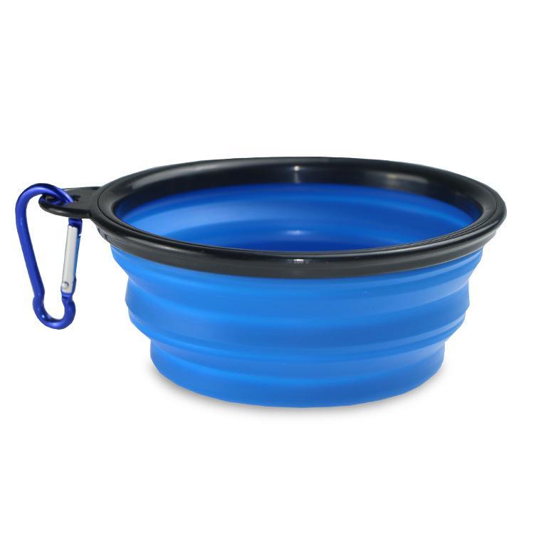 Folded Silicone Pet Dog Bowl - Xmaker