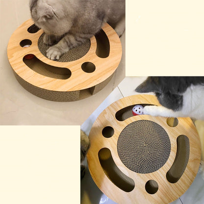 Cat Scratcher Ball-Drawing Bell Large Claw Sharpener - Xmaker