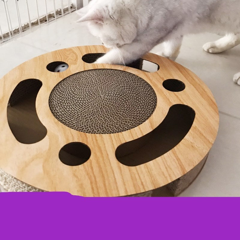 Cat Scratcher Ball-Drawing Bell Large Claw Sharpener - Xmaker