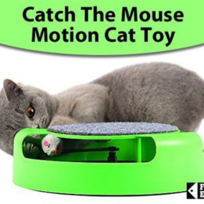 Mouse Cat Toy Top Cat Scratch Board Mouse Kitten Toy - Xmaker