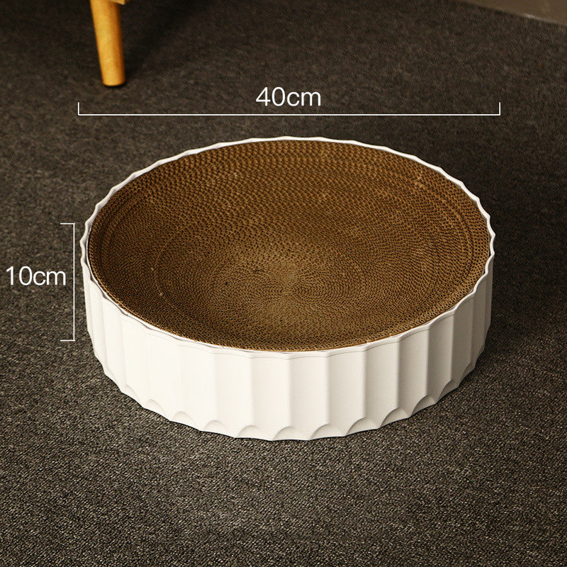 Corrugated Cat Litter Cat Scratcher Round Claw Grinder - Xmaker