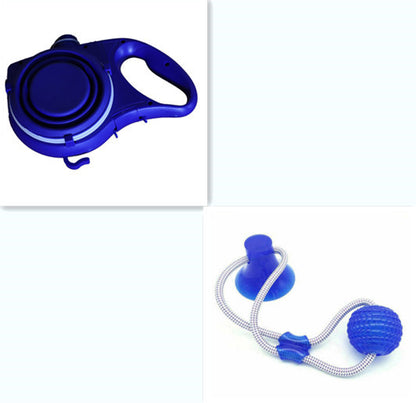 Pet Supplies With Water Bottle, Cup, Pet Rope - Xmaker