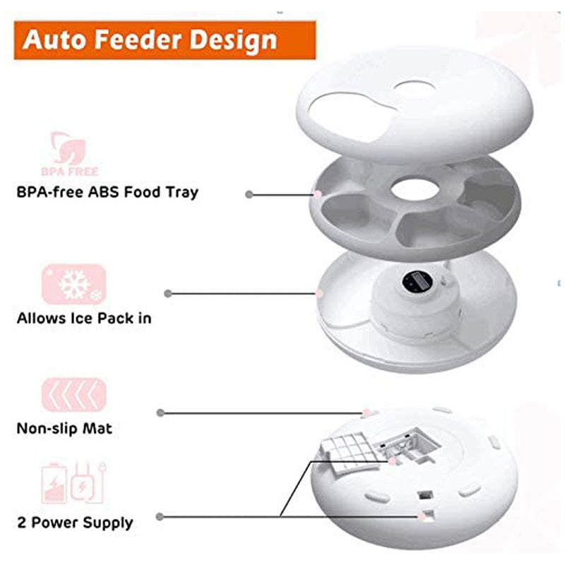 Automatic Feeder Pet Cats And Dogs Snacks - Xmaker