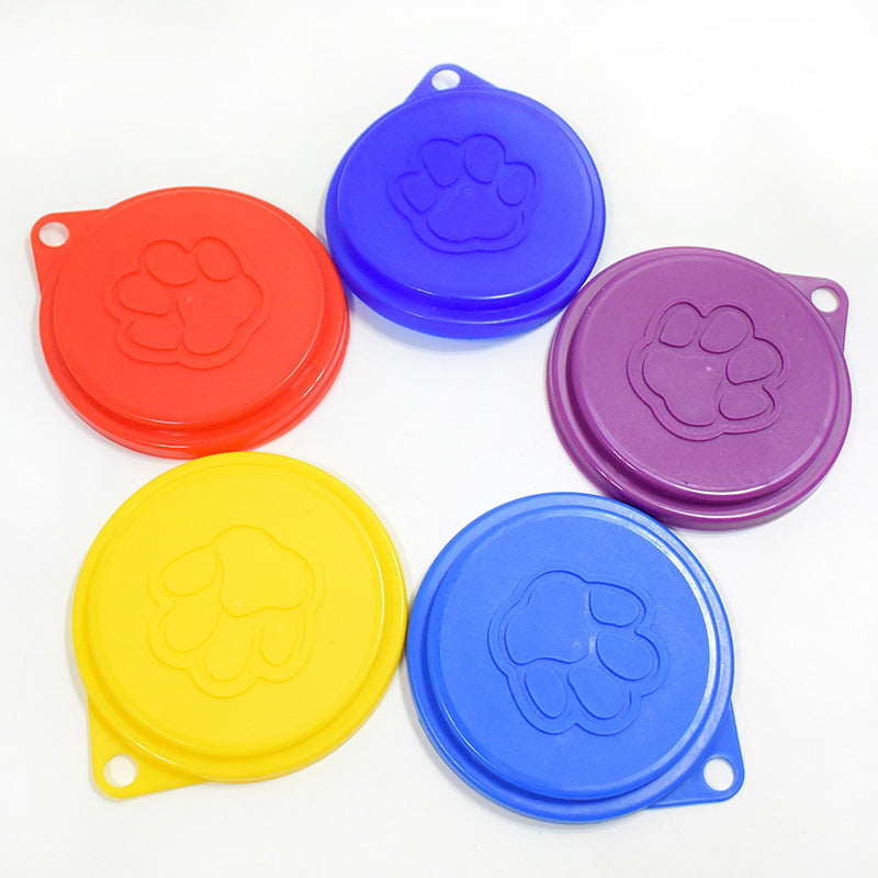 Dog Bowl Tableware Self-sealing Lid Dog Food Basin Lid - Xmaker