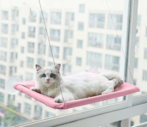 Suction Cup Hanging Bed For Summer Sunbathing Swing Cat Supplies - Xmaker