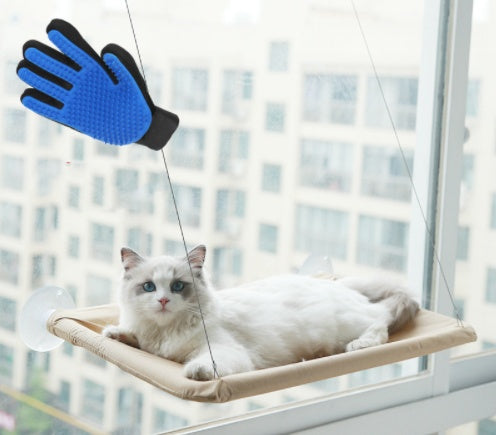 Suction Cup Hanging Bed For Summer Sunbathing Swing Cat Supplies - Xmaker