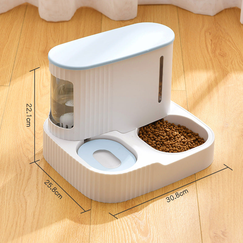 Cat Automatic Drinking Fountain Feeder Integrated Water Feeder Pet Supplies - Xmaker