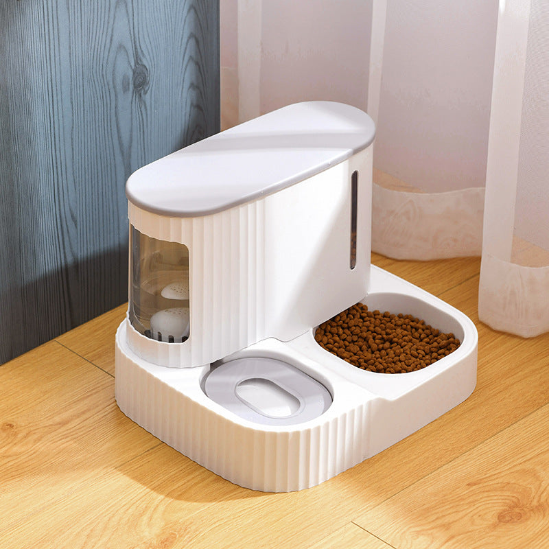 Cat Automatic Drinking Fountain Feeder Integrated Water Feeder Pet Supplies - Xmaker