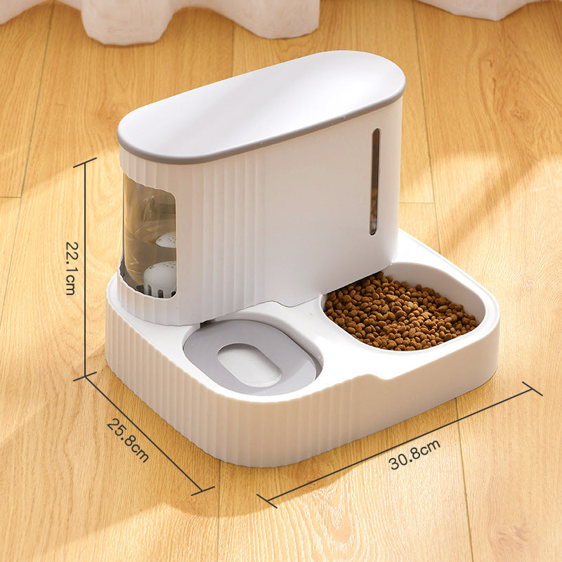 Cat Automatic Drinking Fountain Feeder Integrated Water Feeder Pet Supplies - Xmaker