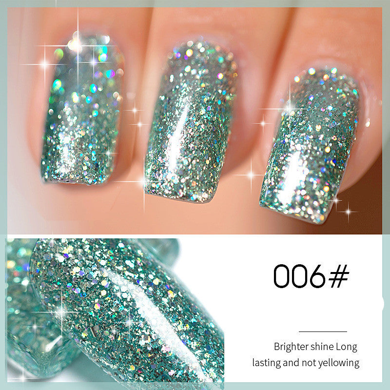 Flash Nail Polish Super Flash Micro Diamond Nail Shop Special Sequins - Xmaker