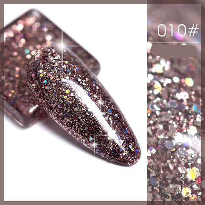 Flash Nail Polish Super Flash Micro Diamond Nail Shop Special Sequins - Xmaker