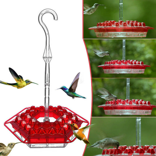 Flower Hexagonal Bird Feeder Sensation Coneflower Bird Feeder - Xmaker