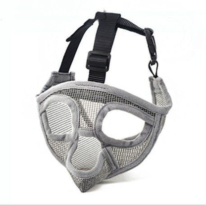 Pet Small Dog French Bulldog Muzzle Dog Mouse Basket Breathable Mask - Xmaker