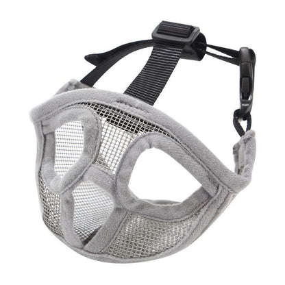 Pet Small Dog French Bulldog Muzzle Dog Mouse Basket Breathable Mask - Xmaker