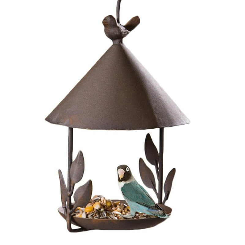 American made old wrought iron bird feeder - Xmaker