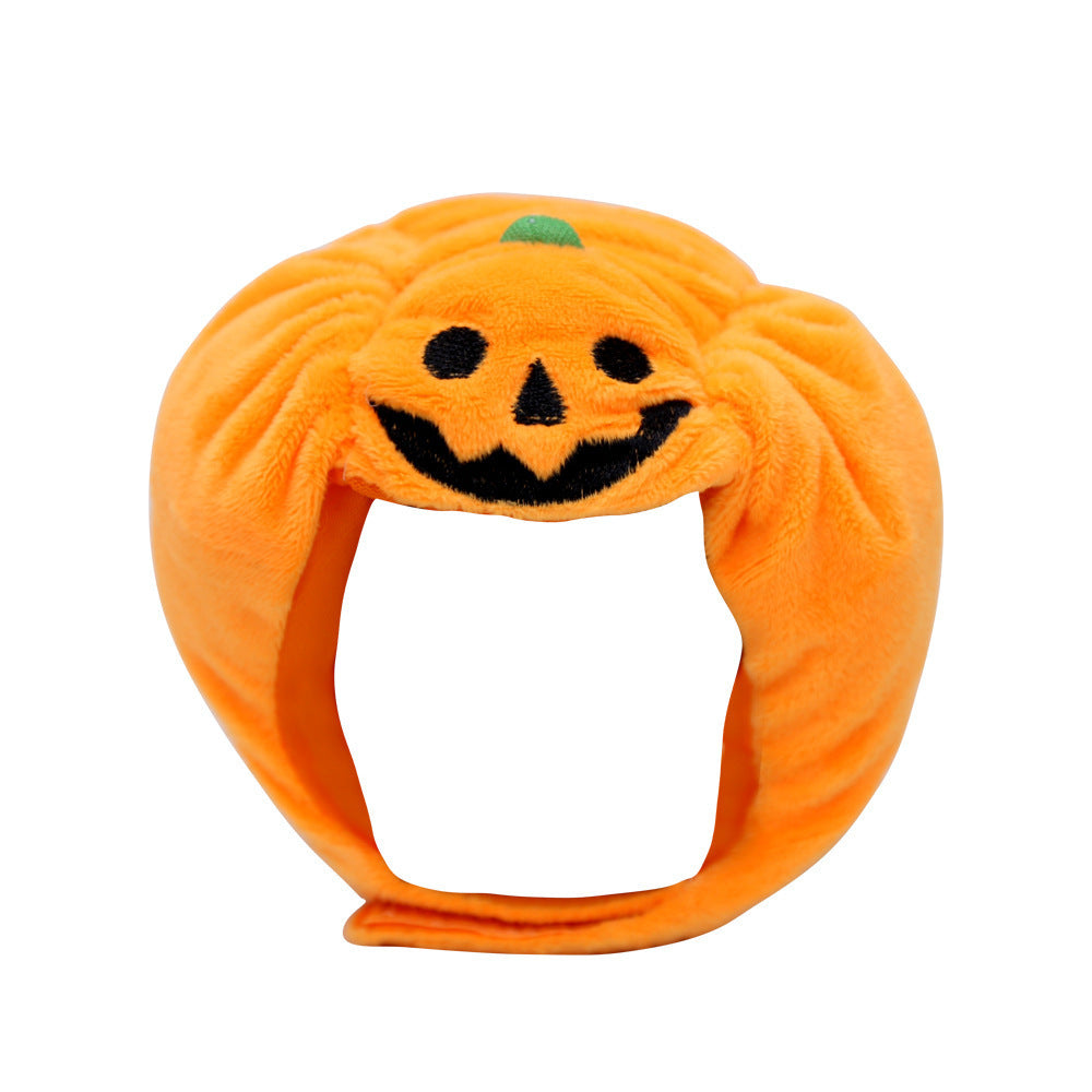 Halloween Pet Cat Dog Pumpkin Hat - Xmaker