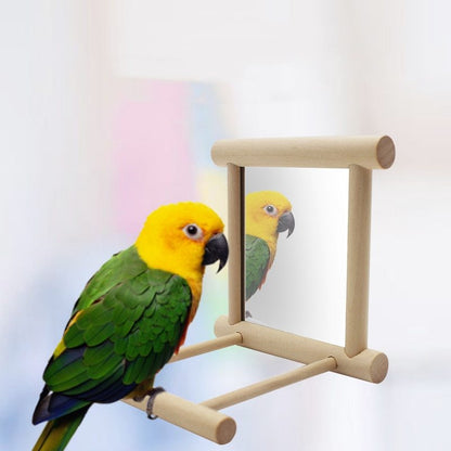 Bird stand with mirror - Xmaker