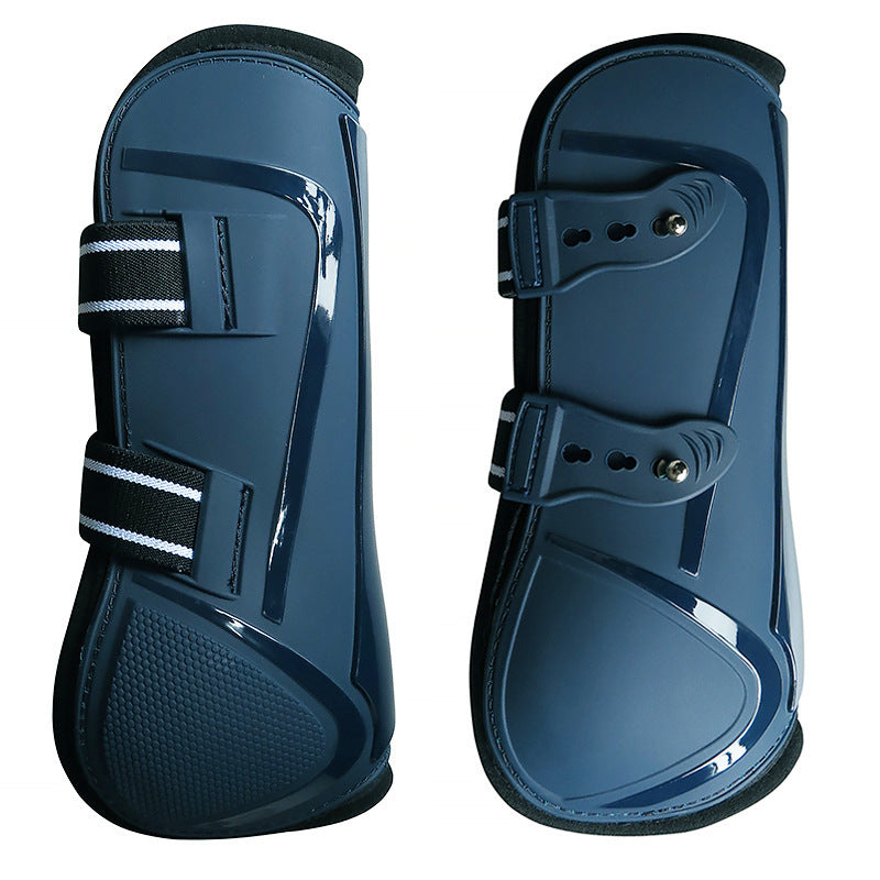 Color PU Hard Shell Barrier Horse Leg Guard - Xmaker