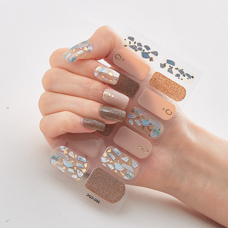 Laser Nail Polish Film Nail Stickers - Xmaker