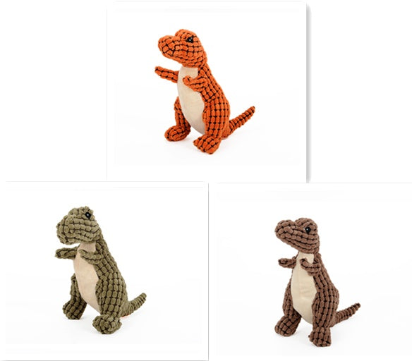 Dinosaur Pet Toys Interactive Dog Toys For Chew - Xmaker