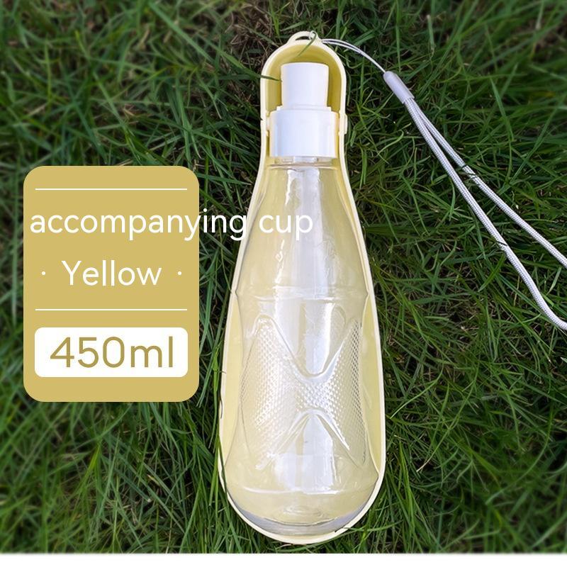 Pet Water Cup Outdoor Portable Folding Dog Water Bottle 550ml Large Capacity Medium To Large Dog Drinking Bottle - Xmaker