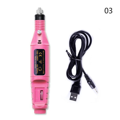 Electric Nail Drill Machine Set USB Charging