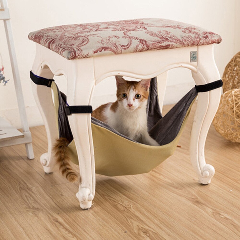 Cat Hammock Cat Bed Lounger Sofa Cushion Detachable Hanging Chair - Xmaker