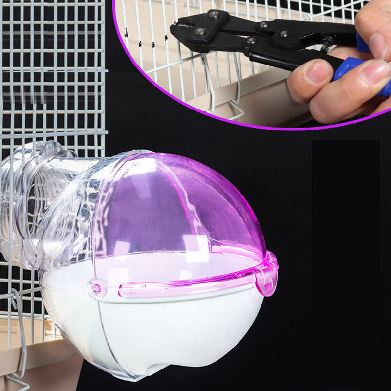 Hamster cage external bathroom - Xmaker