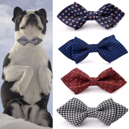 Pet Accessories Dog Bow Tie British Bow Tie - Xmaker